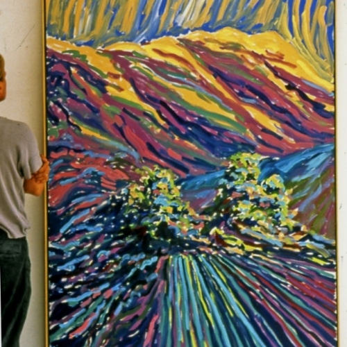 TOULOURENC MATINAL  Oil/Canvas  190x140cm  -1989