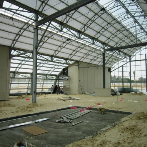 Greenhous Kuweit under construction