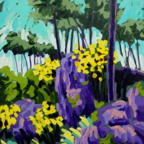 Cotignac - Olieverf, 140x110cm, Frans van Veen 2019