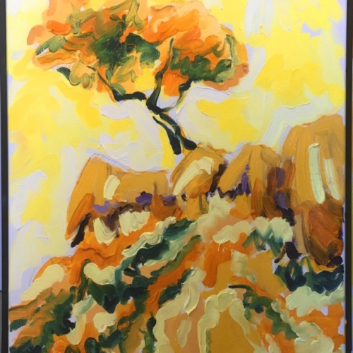 Oil/Canvas  65x50cm  Frans van Veen  2020-Sold
