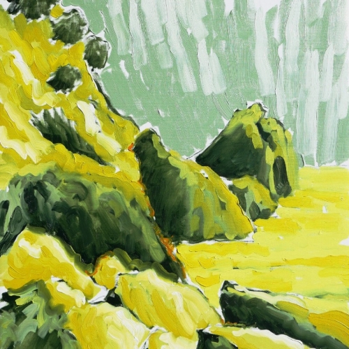 L'ISLET - Olieverf op linnen, 140x100cm, Frans van Veen 2020