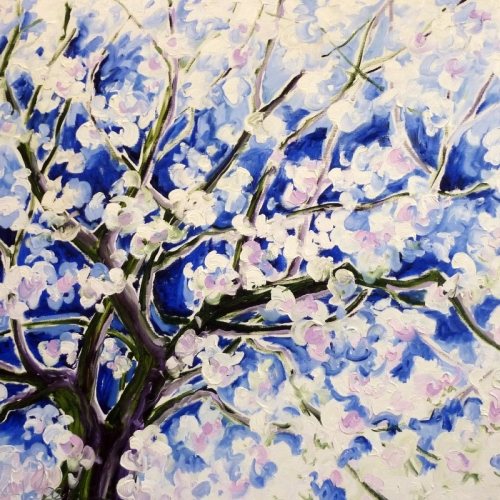 LA FILLE III  Oil/Canvas 70x100cm  Frans vanVeen-Sold