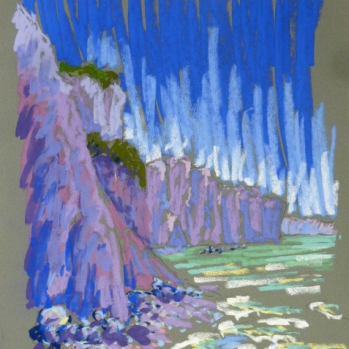 Pastel 50x65cm, Frans van Veen - 2015 - Verkocht