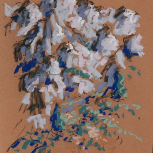 Pastel 65x50cm Sainte Victoire